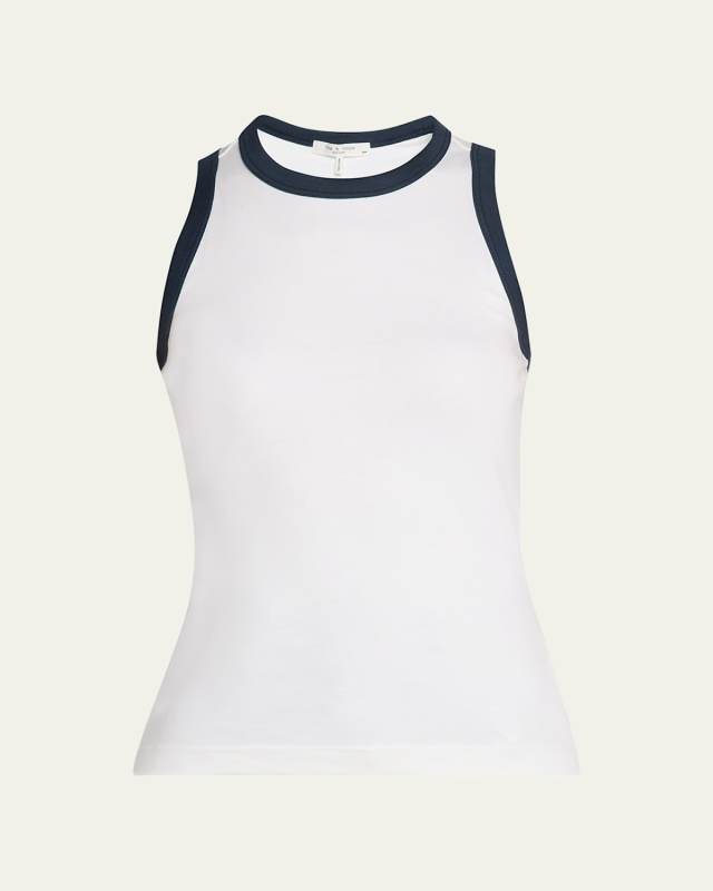 Mia Racerback Ringer Tank Top